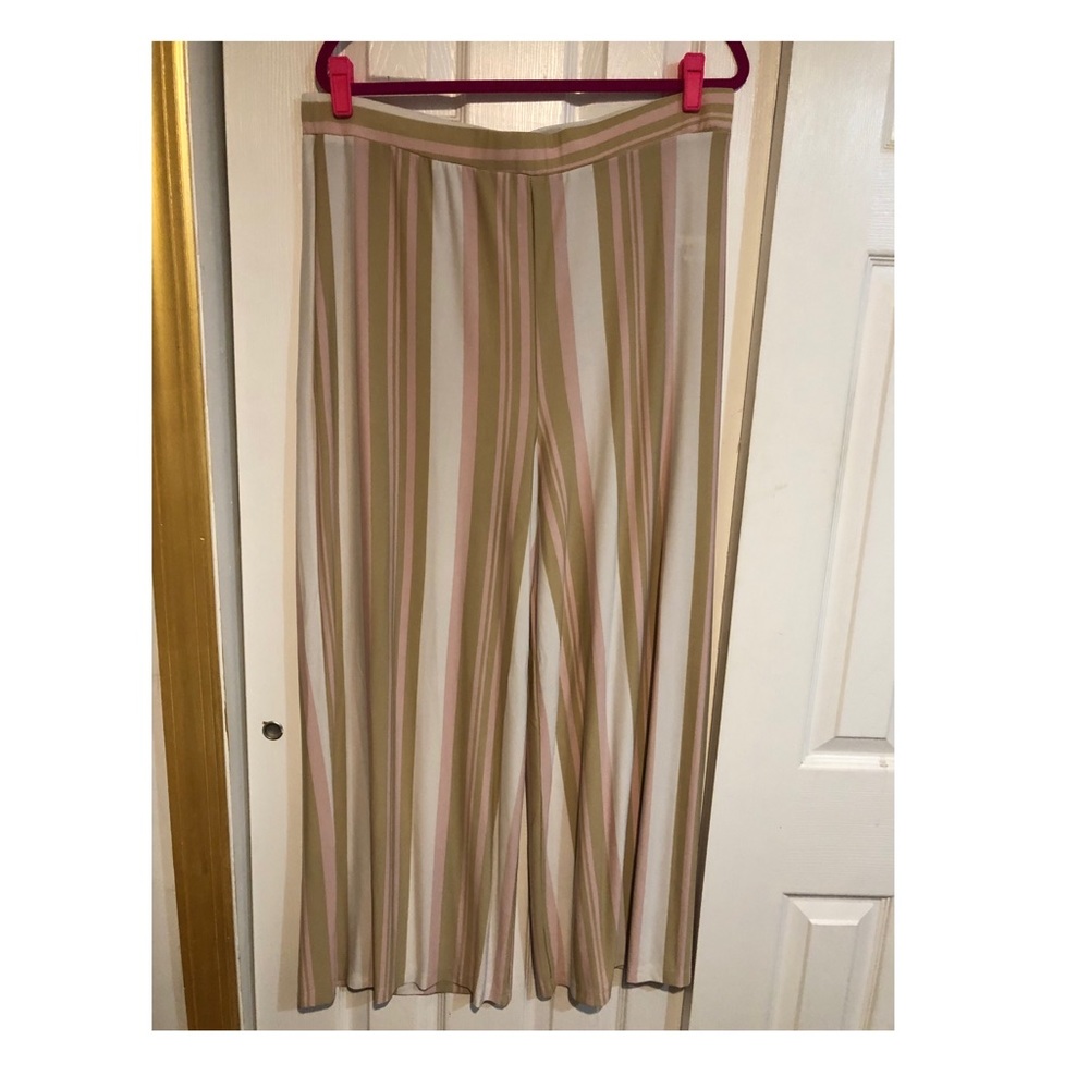 Forever21 multicolor wide leg pants
